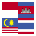 Indonésie, Malajsie, Kambodža, Thajsko 2012